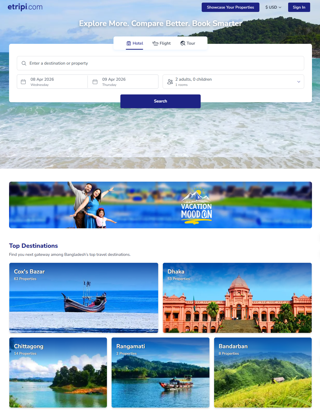 Etripi Travel Platform