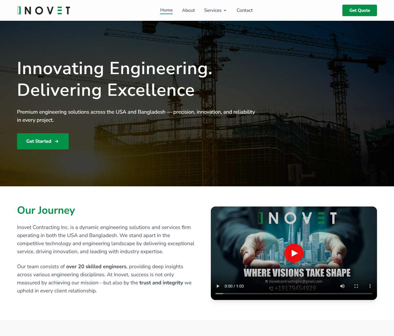 Inovet Contracting Inc.